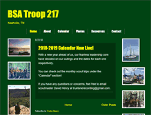 Tablet Screenshot of bsatroop217.com